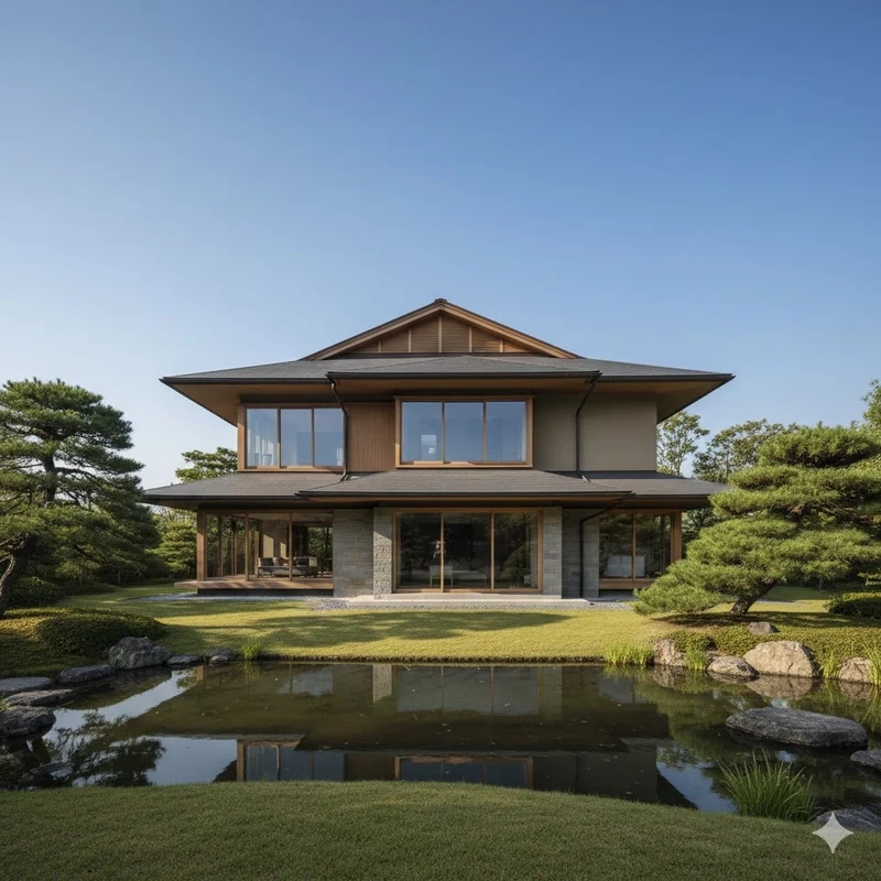 Tham khảo Mẫu nhà mái Nhật đẹp mới