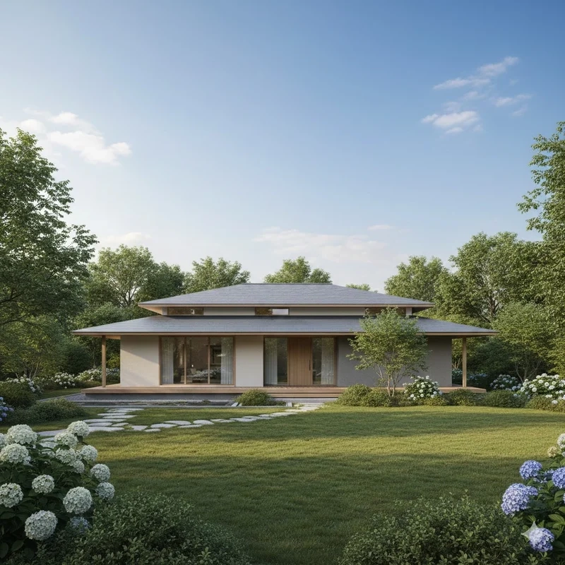 Xem ngay Mẫu nhà mái Nhật đẹp nổi bật