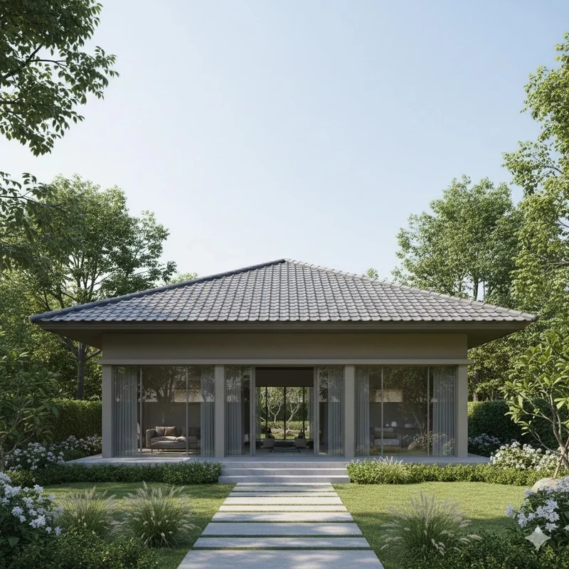 Khám phá Mẫu nhà mái Nhật đẹp hiện đại