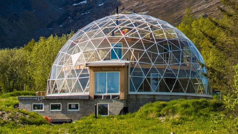 Lựa chọn nhà kính mái vòm thông minh