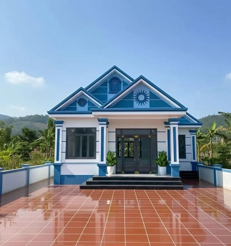 Giải pháp an cư với nhà mái thái giá rẻ