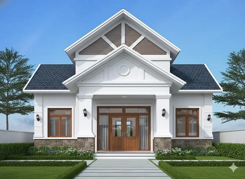 Tư vấn nhà mái thái giá rẻ chi tiết